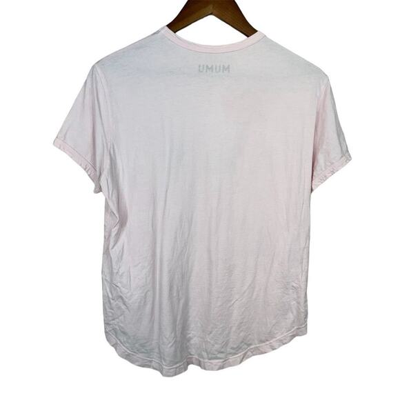 Show Me Your Mumu Women's XS Pink Graphic Tee "Talk to the Palm" - Picture 2 of 9